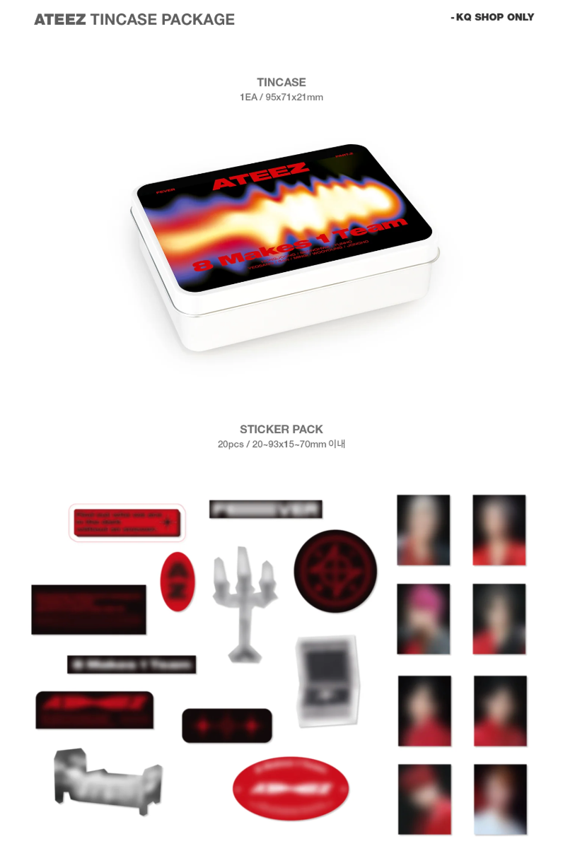 ATEEZ - TINCASE PACKAGE