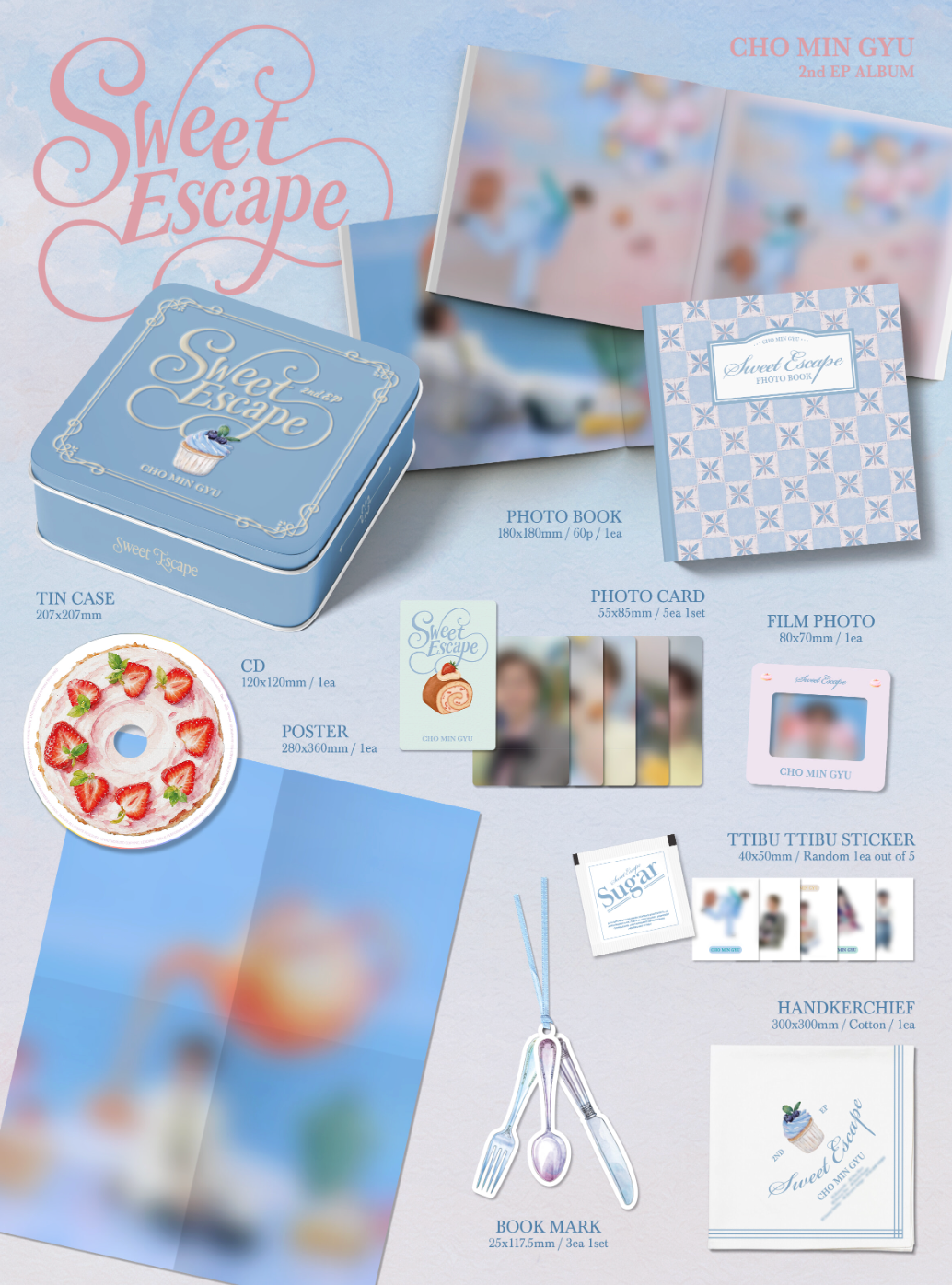 CHO MIN GYU (FORESTELLA) - SWEET ESCAPE