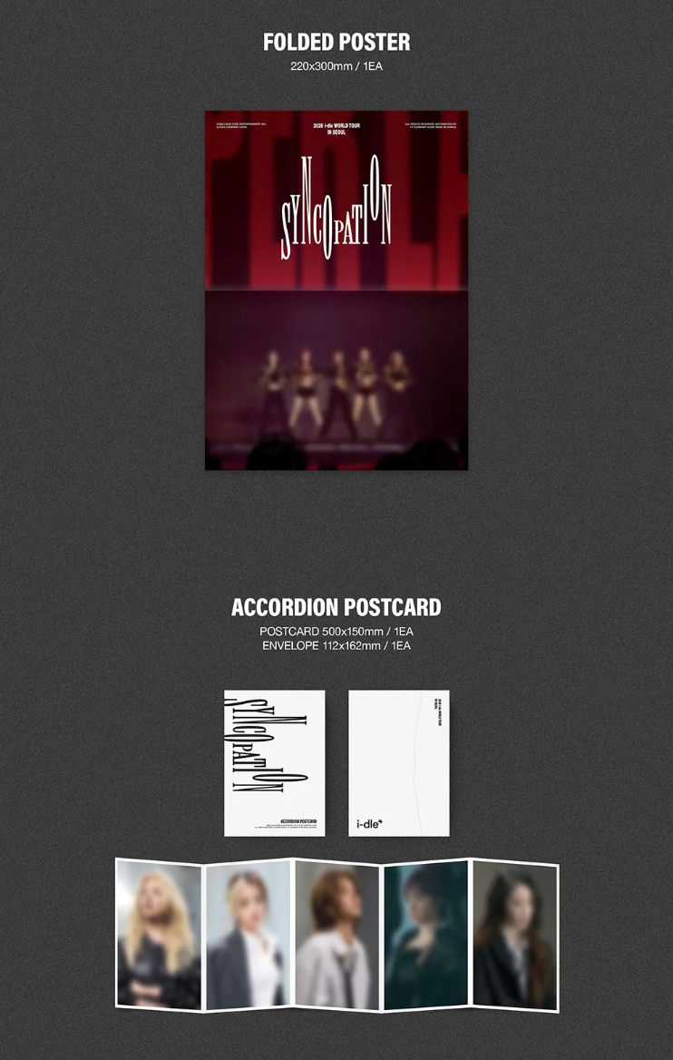 I-DLE - 2026 WORLD TOUR 'SYNCOPATION' (DVD & BLU-RAY)