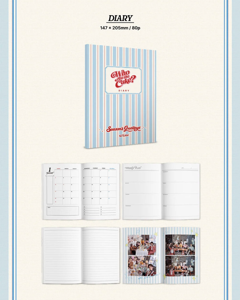 &TEAM - 2027 SEASON'S GREETINGS (WHO ATE THE CAKE?)