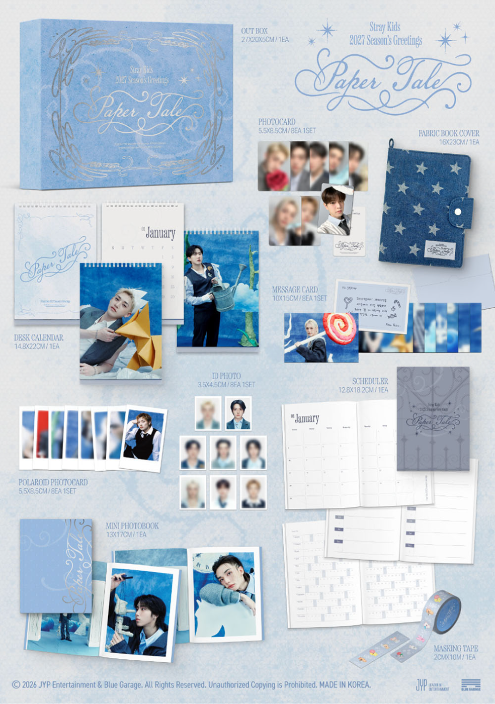STRAY KIDS - 2027 SEASON'S GREETINGS (PAPER TALE)