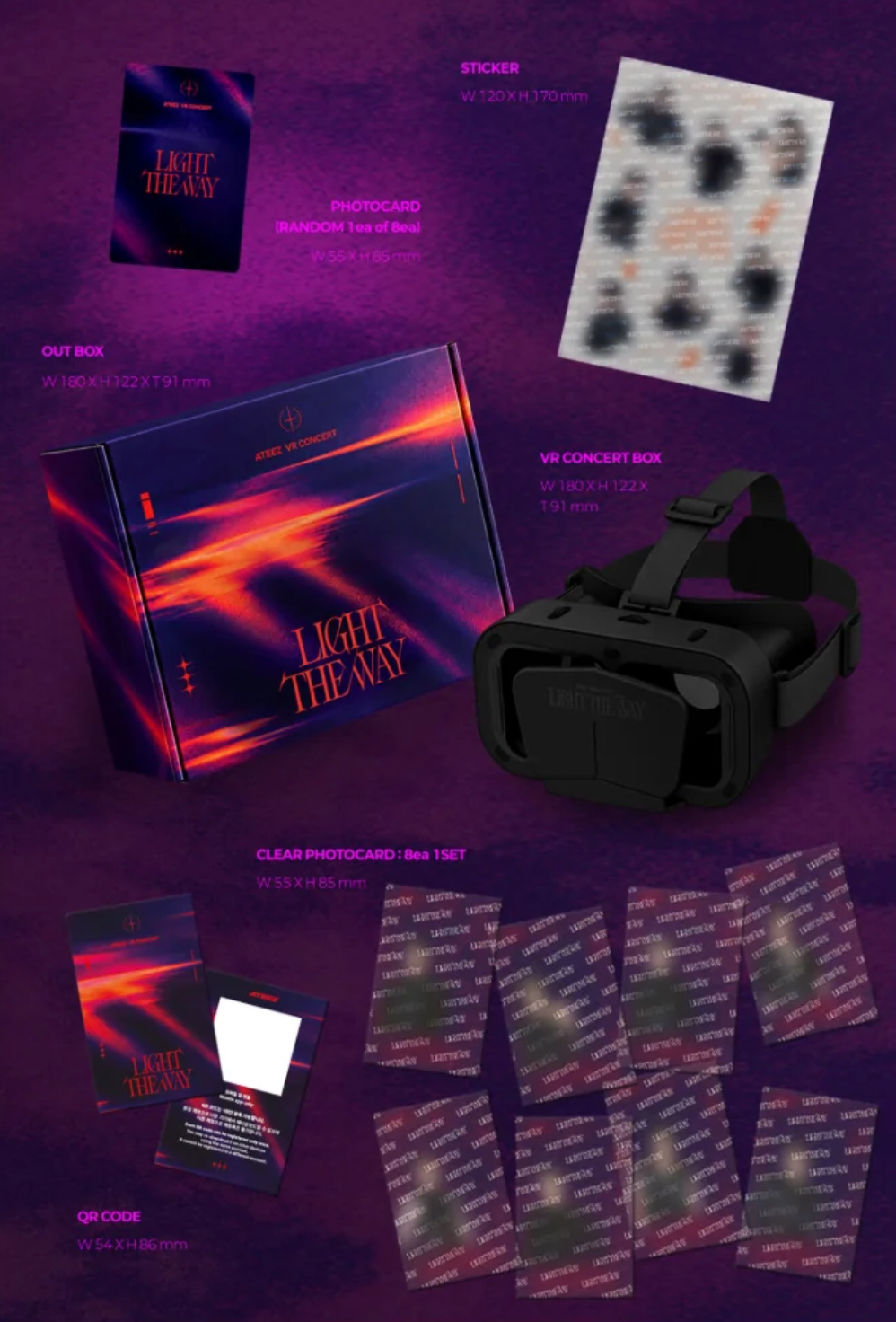 ATEEZ - LIGHT THE WAY (VR CONCERT BOX)