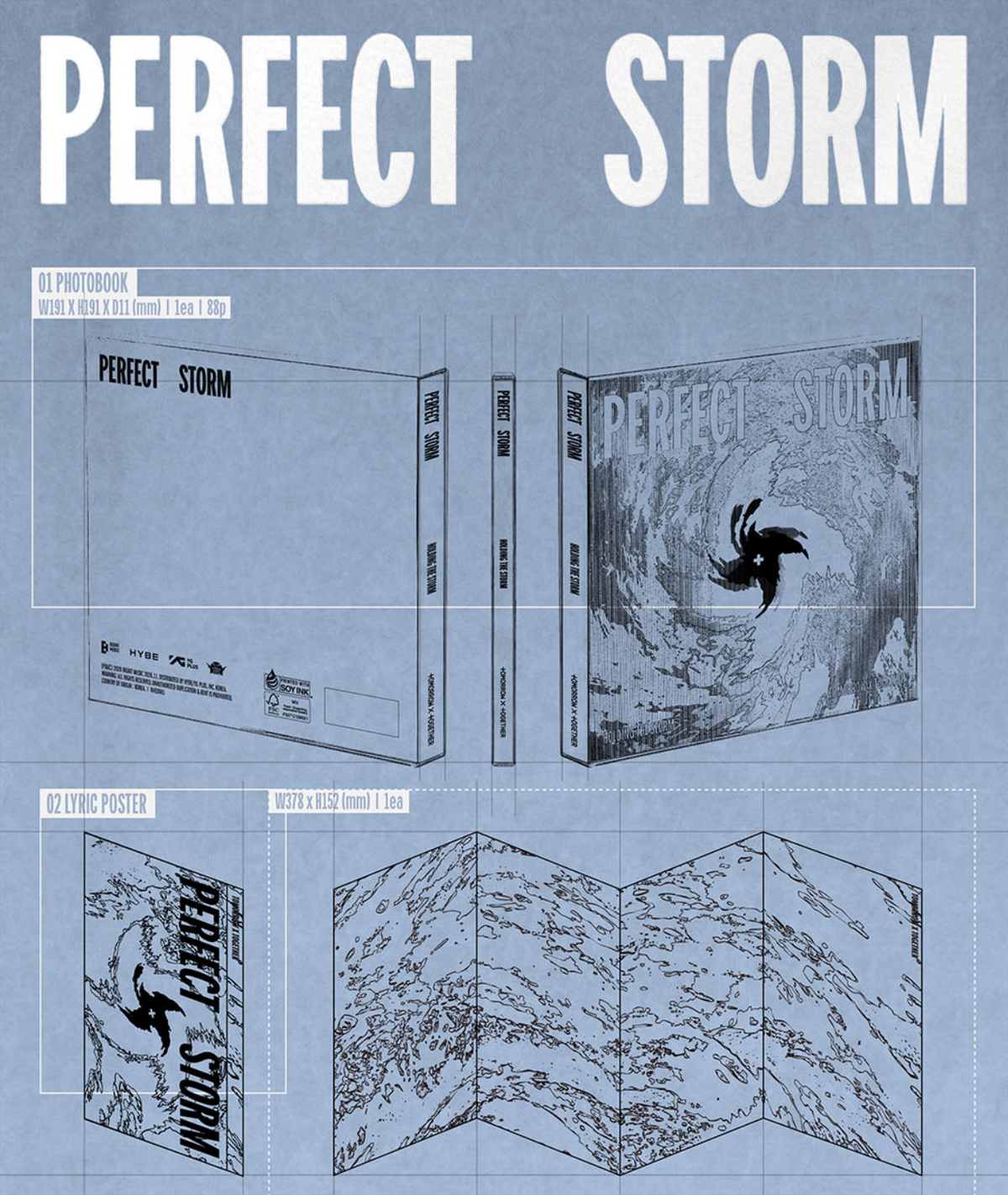 TXT - PERFECT STORM + Makestar Gift