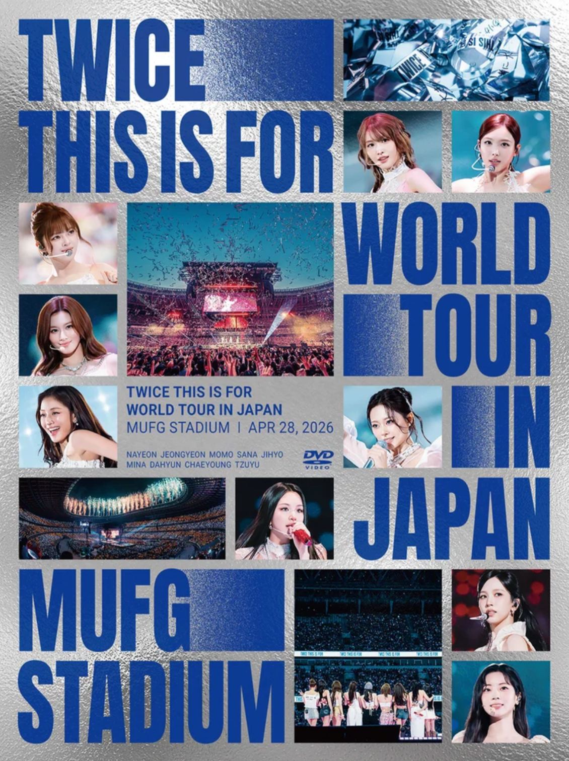 TWICE - 'THIS IS FOR' WORLD TOUR IN JAPAN MUFG STADIUM (DVD & BLU-RAY)