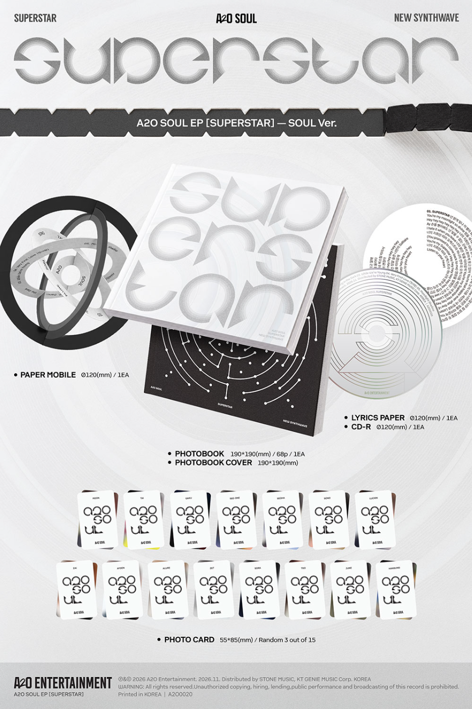 A2O SOUL - SUPERSTAR + Apple Music Gift