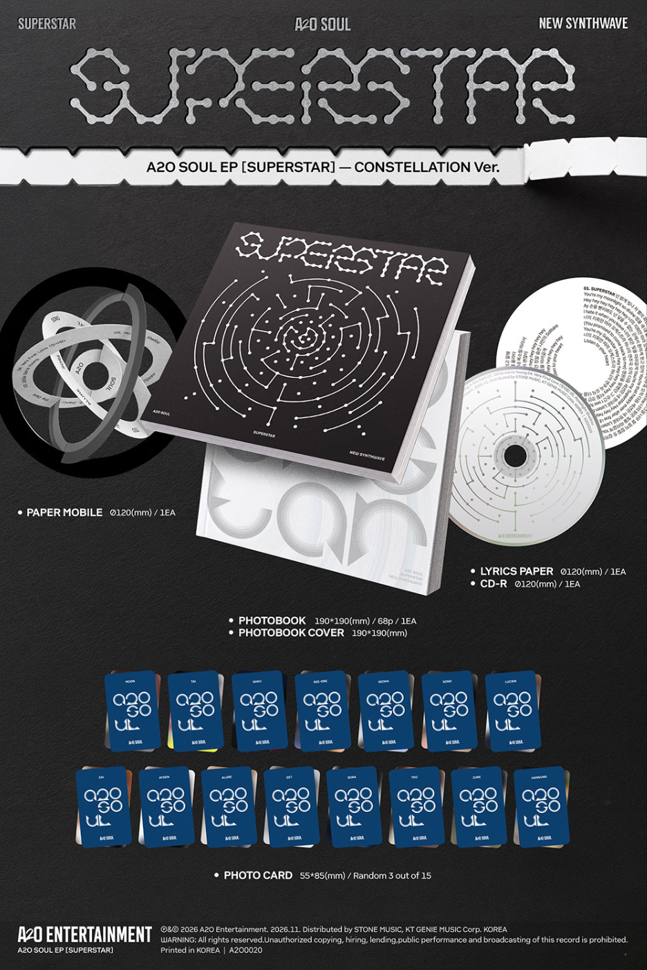 A2O SOUL - SUPERSTAR + Apple Music Gift