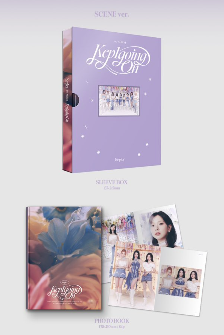 KEP1ER - KEP1GOING ON (1ST ALBUM) + Makestar Photocard