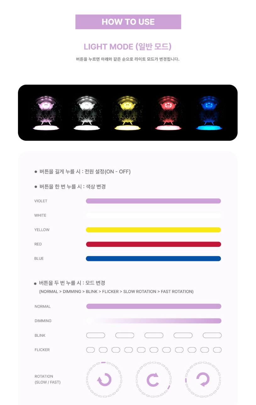 THE KINGDOM - OFFICIAL LIGHT STICK