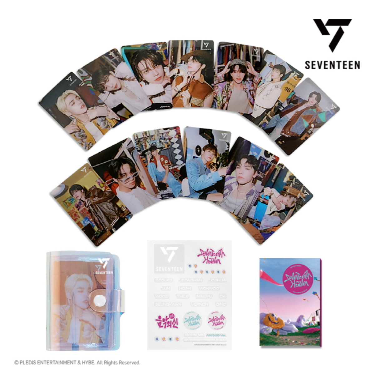 SEVENTEEN - 3D LENTICULAR MINI CARD & BINDER (SEVENTEENTH HEAVEN)