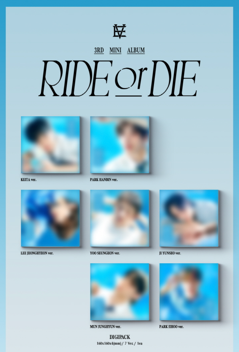 EVNNE - RIDE OR DIE (3RD MINI ALBUM) DIGIPACK VER.