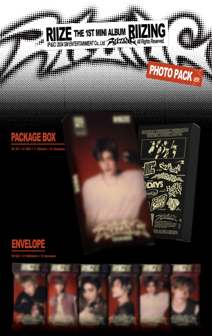 RIIZE - RIIZING (PHOTO PACK VER.)