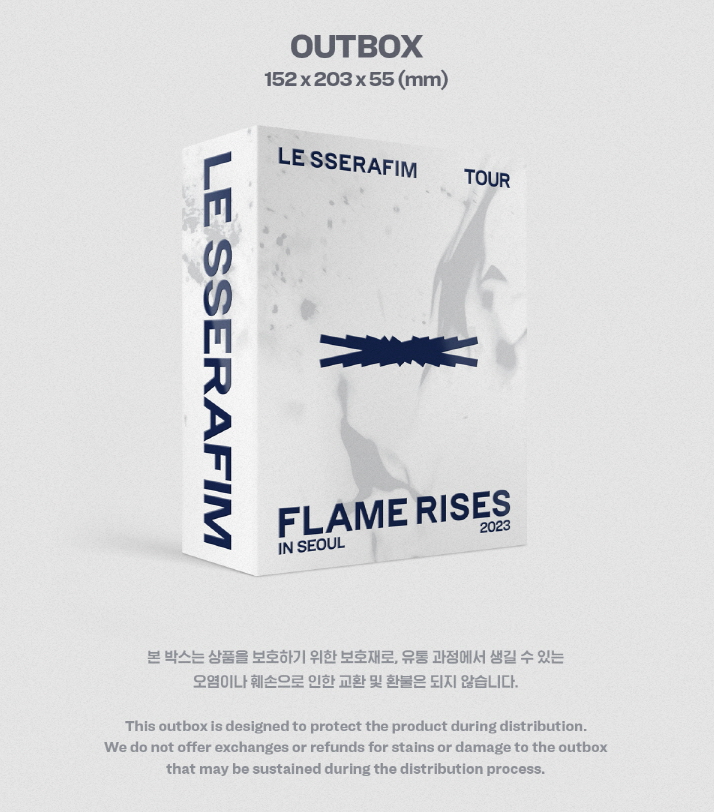 LE SSERAFIM - 2023 TOUR 'FLAME RISES IN SEOUL' (DIGITAL CODE)