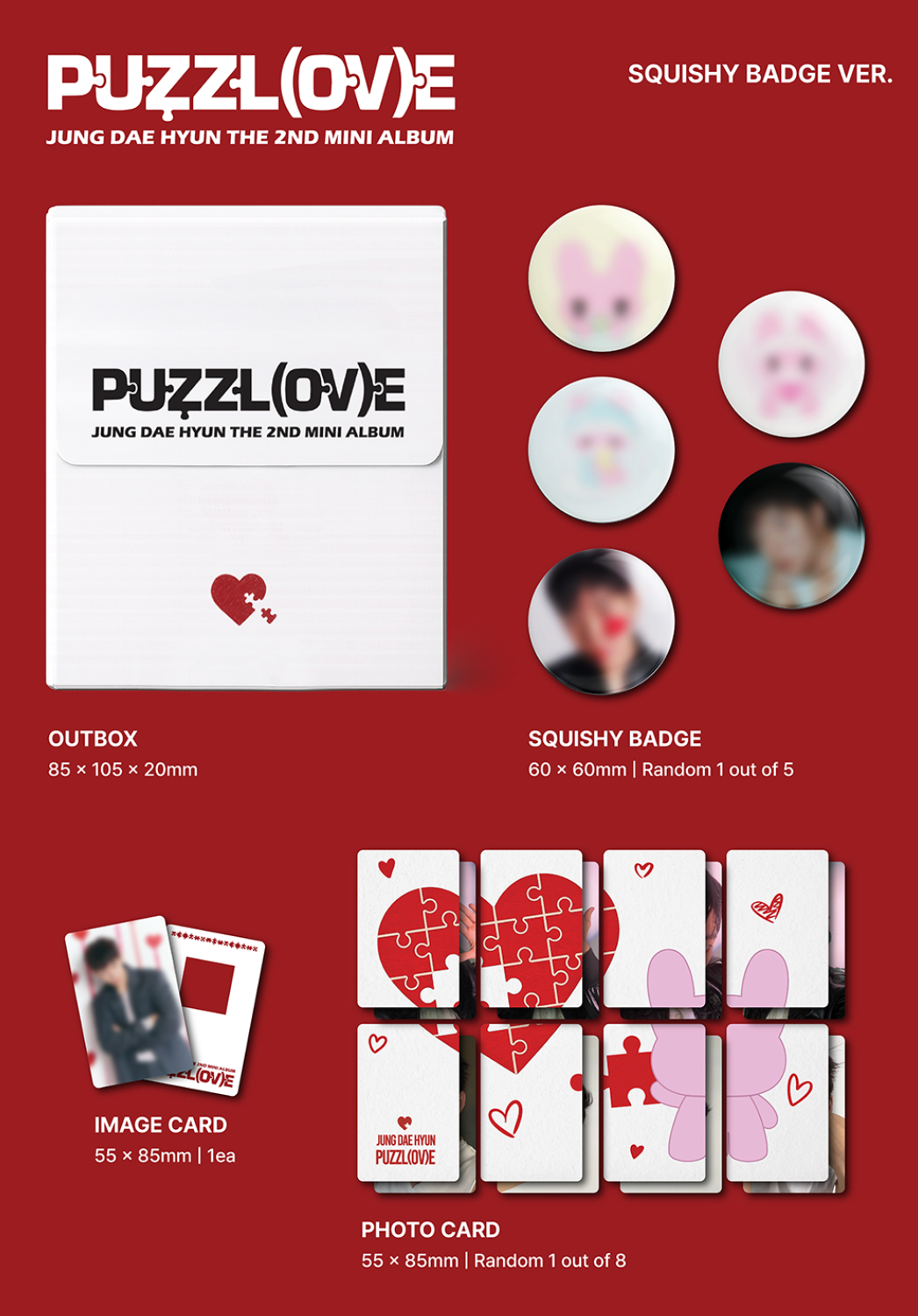 JUNG DAE HYUN (BANG&JUNG&YOO&MOON) - PUZZL(OV)E