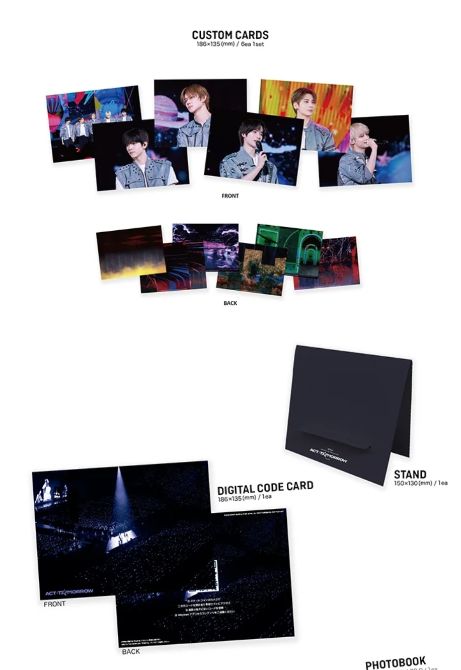 TXT - ACT : TOMORROW IN JAPAN (BLU-RAY & DIGITAL CODE) + Weverse Japan Gift