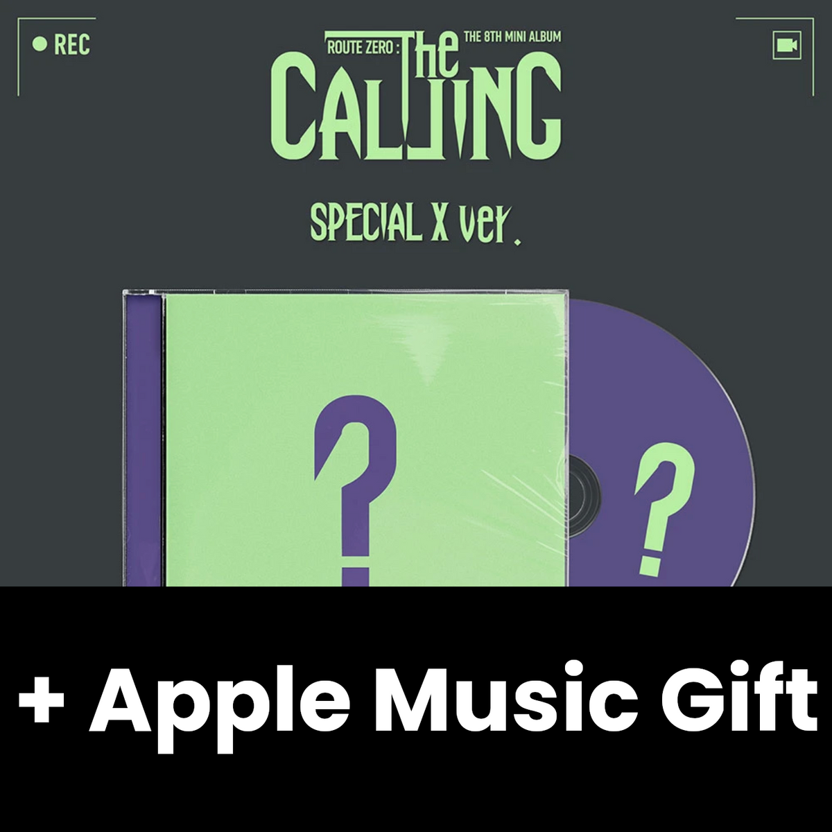 XIKERS - ROUTE ZERO : THE CALLING (SPECIAL X VER.) + Apple Music Gift