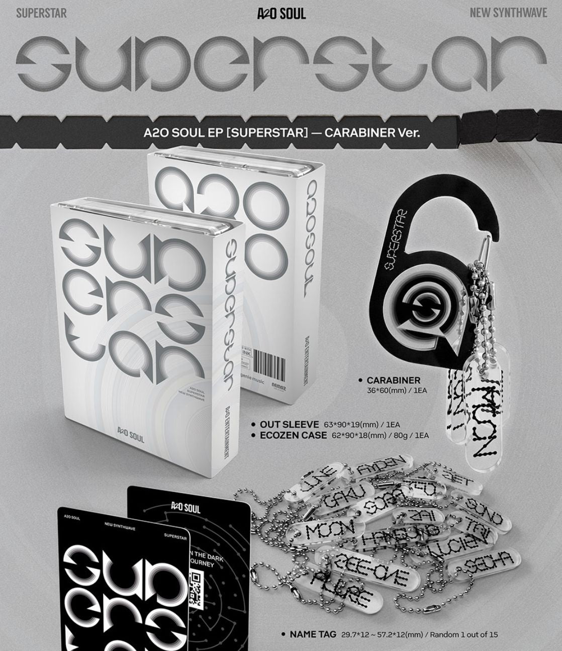 A2O SOUL - SUPERSTAR (CARABINER VER.) Nolae