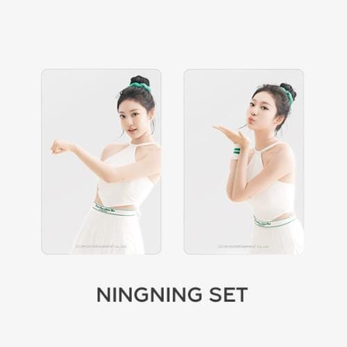 AESPA - CLEAR PHOTO CARD SET (2024 SEASON'S GREETINGS) Nolae