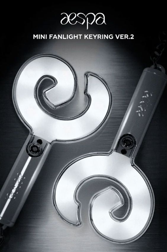 AESPA - OFFICIAL MINI FANLIGHT KEYRING VER.2 Nolae
