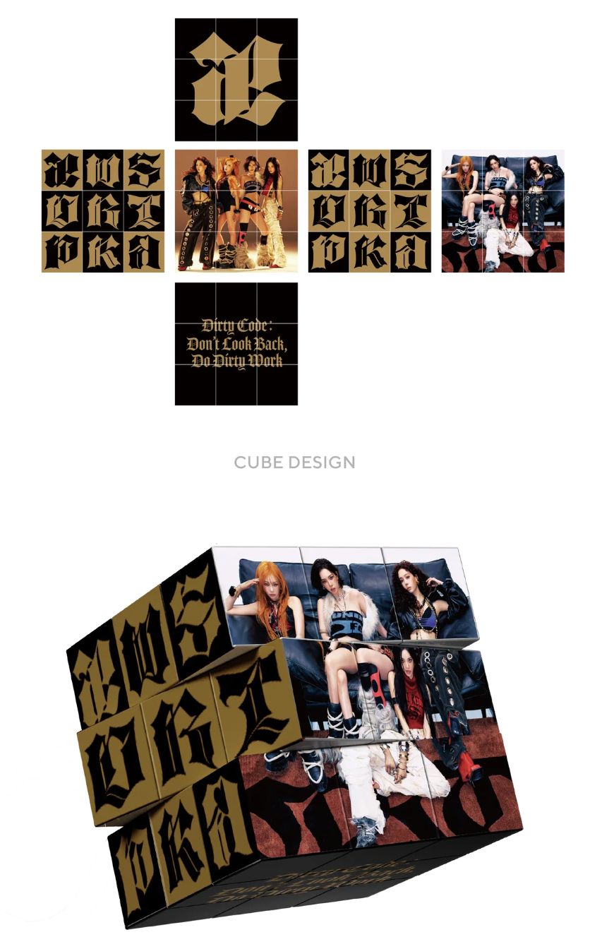 AESPA - THE 1ST SINGLE ALBUM 'DIRTY WORK' OFFICIAL MD Nolae