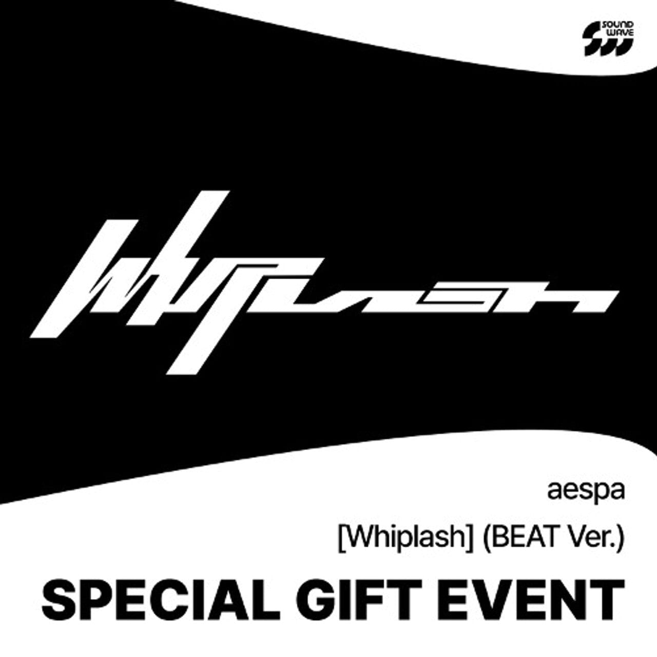 AESPA - WHIPLASH (BEAT) + Soundwave Photocard Nolae