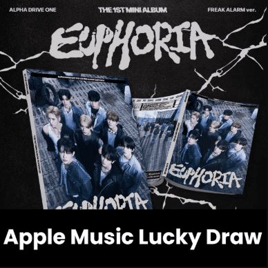 ALPHA DRIVE ONE - EUPHORIA (FREAK ALARM VER.) + Apple Music Lucky Draw Photocard Nolae