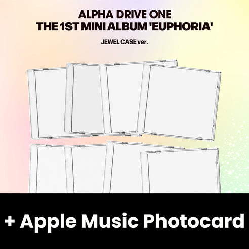 ALPHA DRIVE ONE - EUPHORIA (JEWEL CASE VER.) + Apple Music Photocard Nolae
