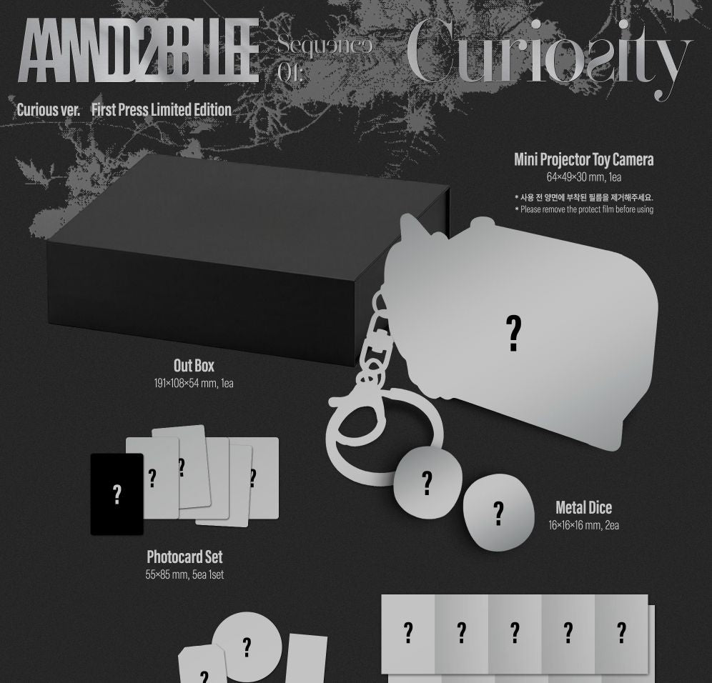 AND2BLE - SEQUENCE 01: CURIOSITY (CURIOUS VER.) (LIMITED EDITION) Nolae