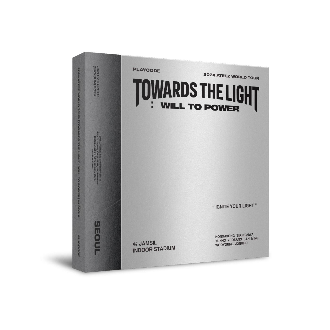 ATEEZ - 2024 WORLD TOUR 'TOWARDS THE LIGHT : WILL TO POWER' IN SEOUL (PLAYCODE) Nolae