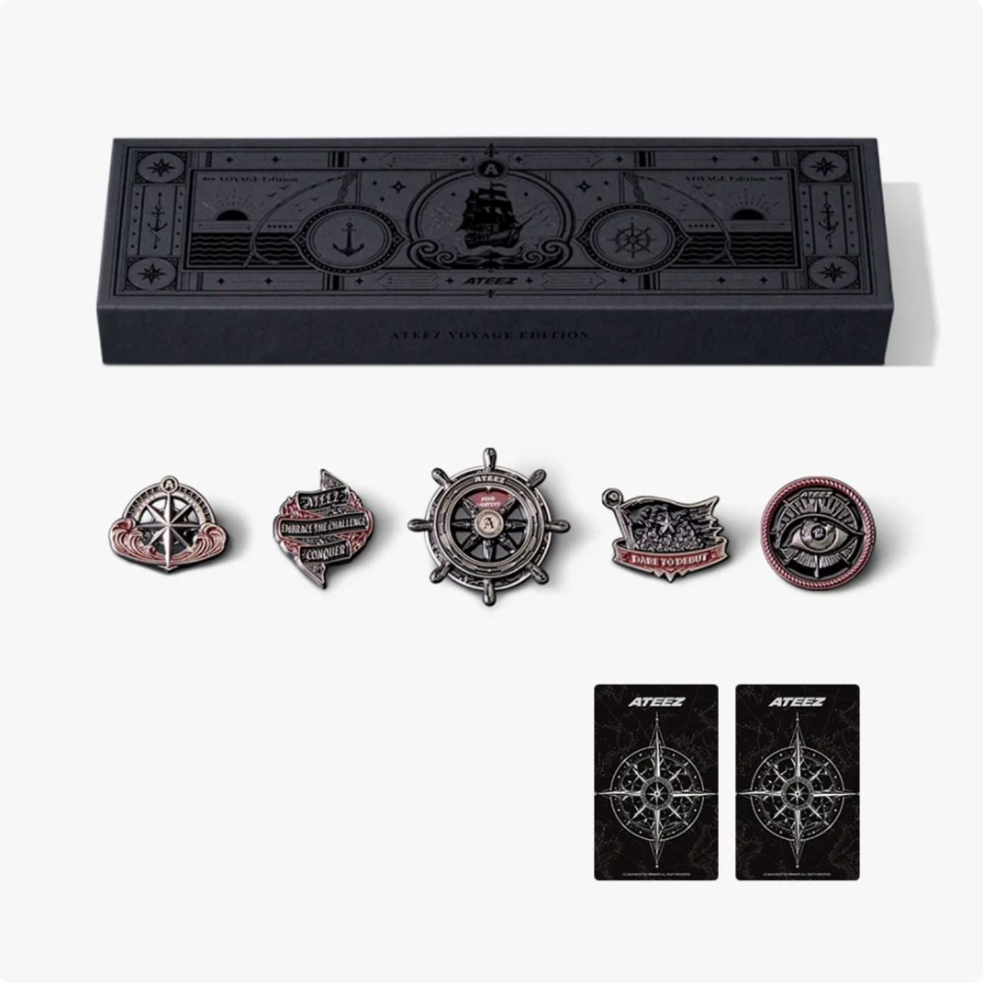 ATEEZ fanplday l Plush Pin 封入 サン トレカ ATEEZ - ATEEZ X FANPLDAY OFFICIAL MD