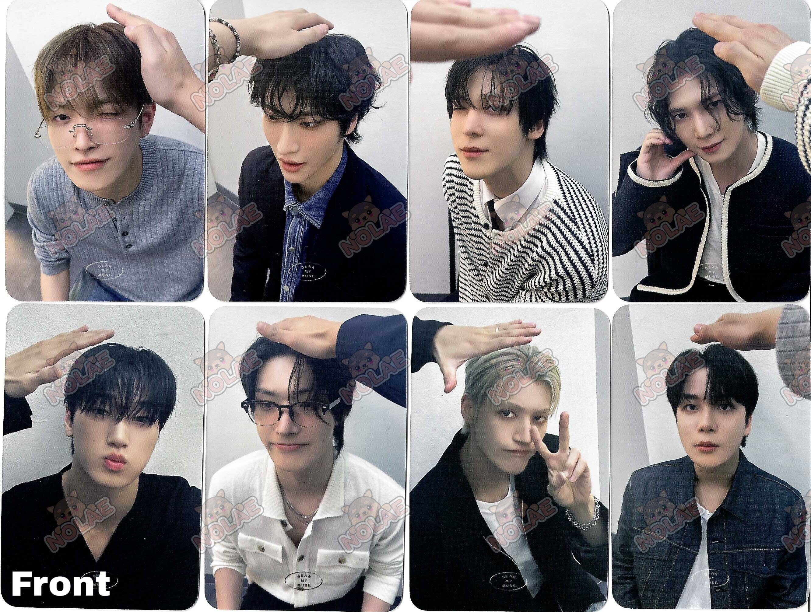 ATEEZ - GOLDEN HOUR : PART 3 - DEAR MY MUSE LUCKY DRAW DOUBLE SIDED PH