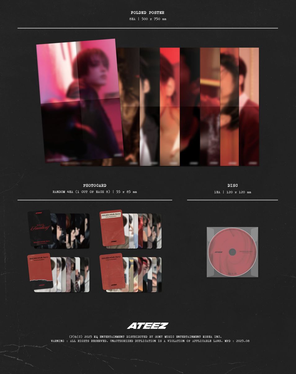 ATEEZ - GOLDEN HOUR : PART.3 (IN YOUR FANTASY EDITION