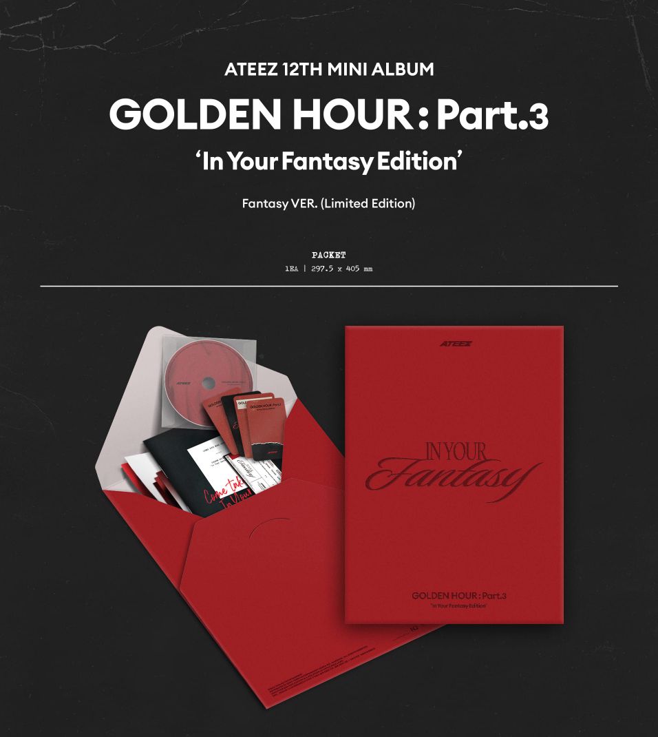 ATEEZ - GOLDEN HOUR : PART.3 (IN YOUR FANTASY EDITION) (LIMITED FANTAS