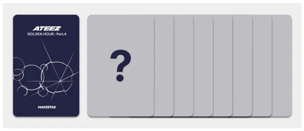 ATEEZ - GOLDEN HOUR : PART.4 (POCA ALBUM) + Makestar Gift Nolae