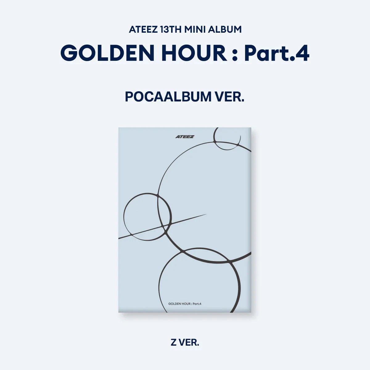 ATEEZ - GOLDEN HOUR : PART.4 (POCA ALBUM) Nolae
