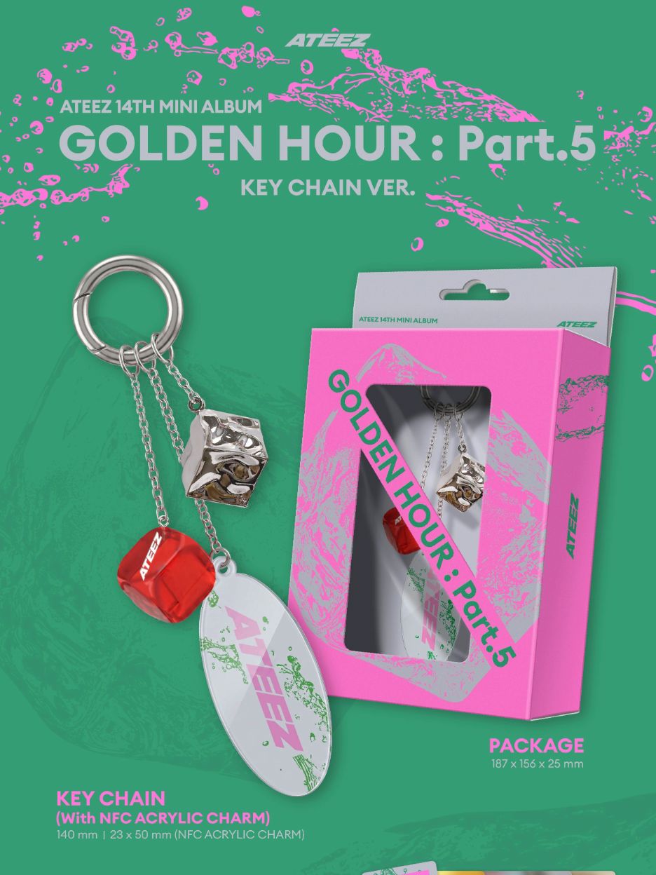 ATEEZ - GOLDEN HOUR : PART.5 (KEY CHAIN VER.) Nolae