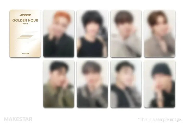 ATEEZ - MAKESTAR PHOTOCARD (GOLDEN HOUR : PART 1) Nolae