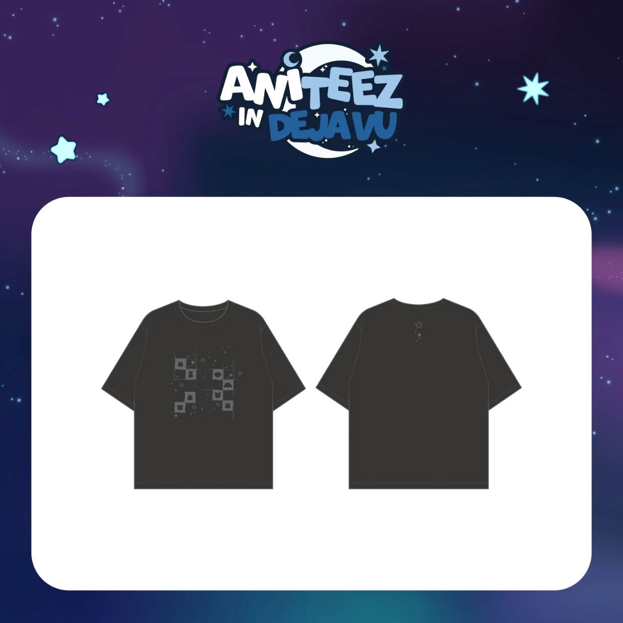 ATEEZ - T-SHIRT ('ANITEEZ IN DEJA VU' MD) Nolae