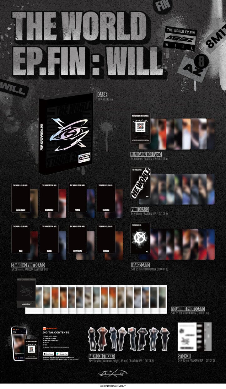ATEEZ - THE WORLD EP.FIN : WILL (2ND FULL ALBUM) PLATFORM VER.