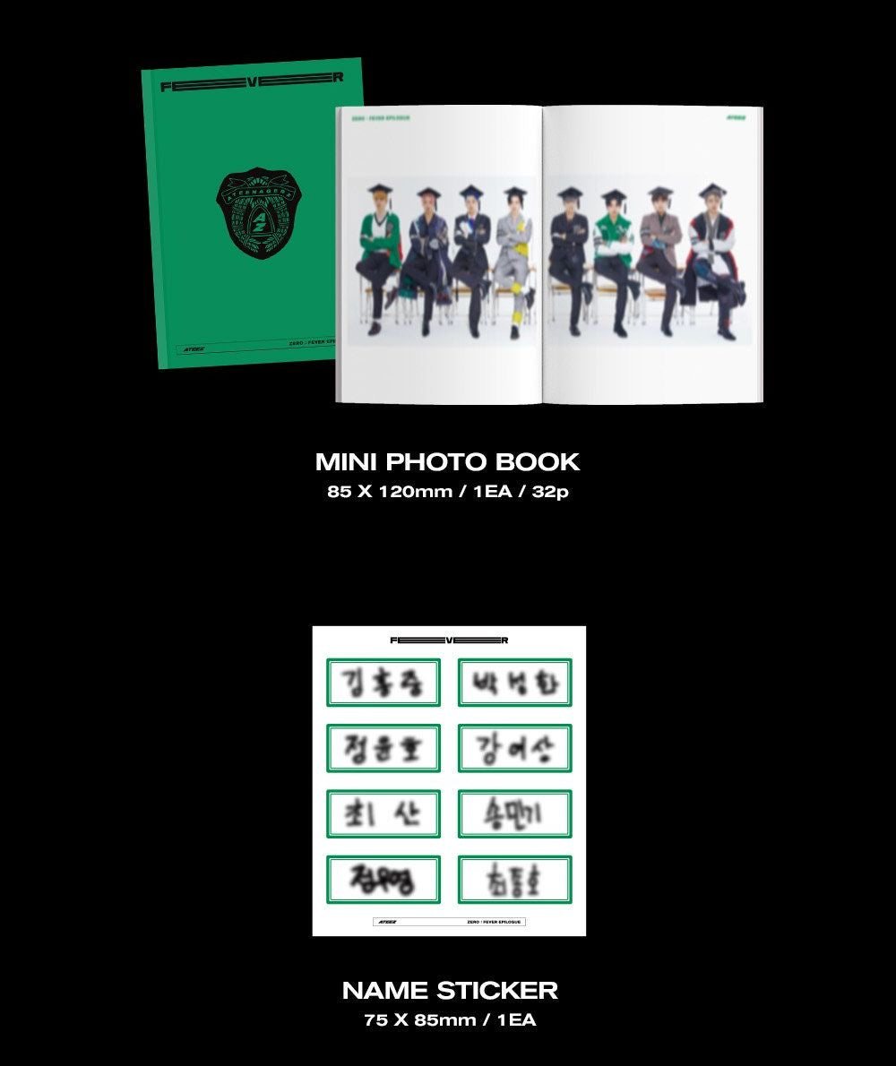 ATEEZ - ZERO : FEVER EPILOGUE (FIGURE VER.) + Mini Record Gift