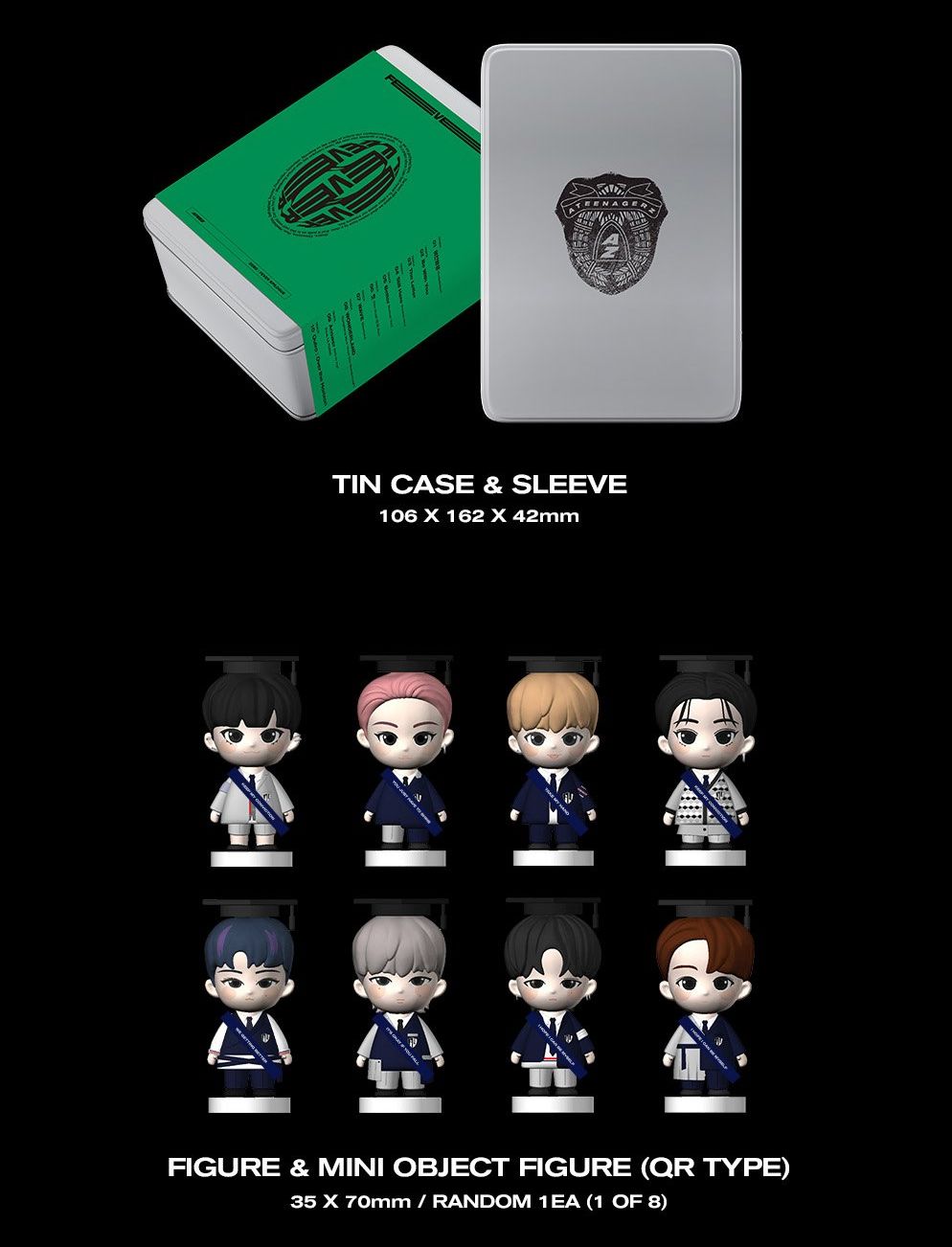 ateez minirecord fever フィギュア セミコンプ ATEEZ - ZERO : FEVER EPILOGUE (FIGURE VER.) + Mini Record Gift