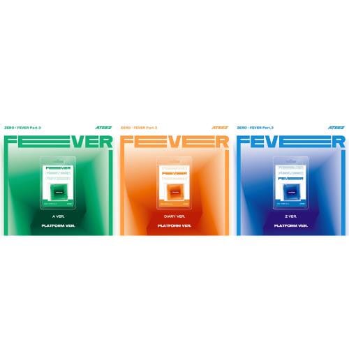 ATEEZ - ZERO : FEVER PART.3 (REPACKAGE PLATFORM VER.) Nolae
