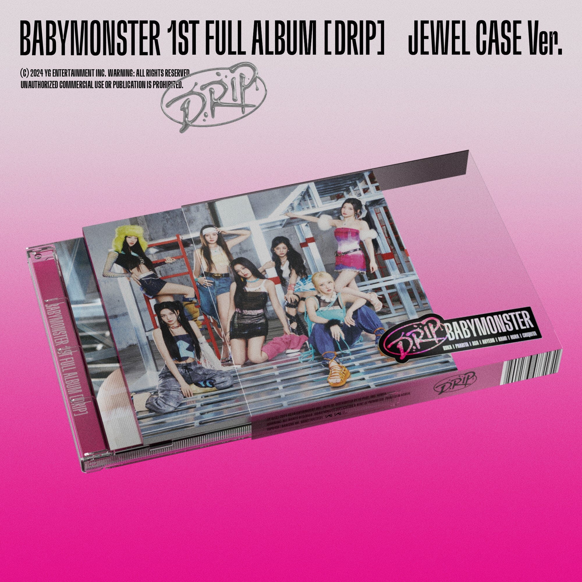 BABYMONSTER - DRIP (JEWEL CASE VER.) Nolae