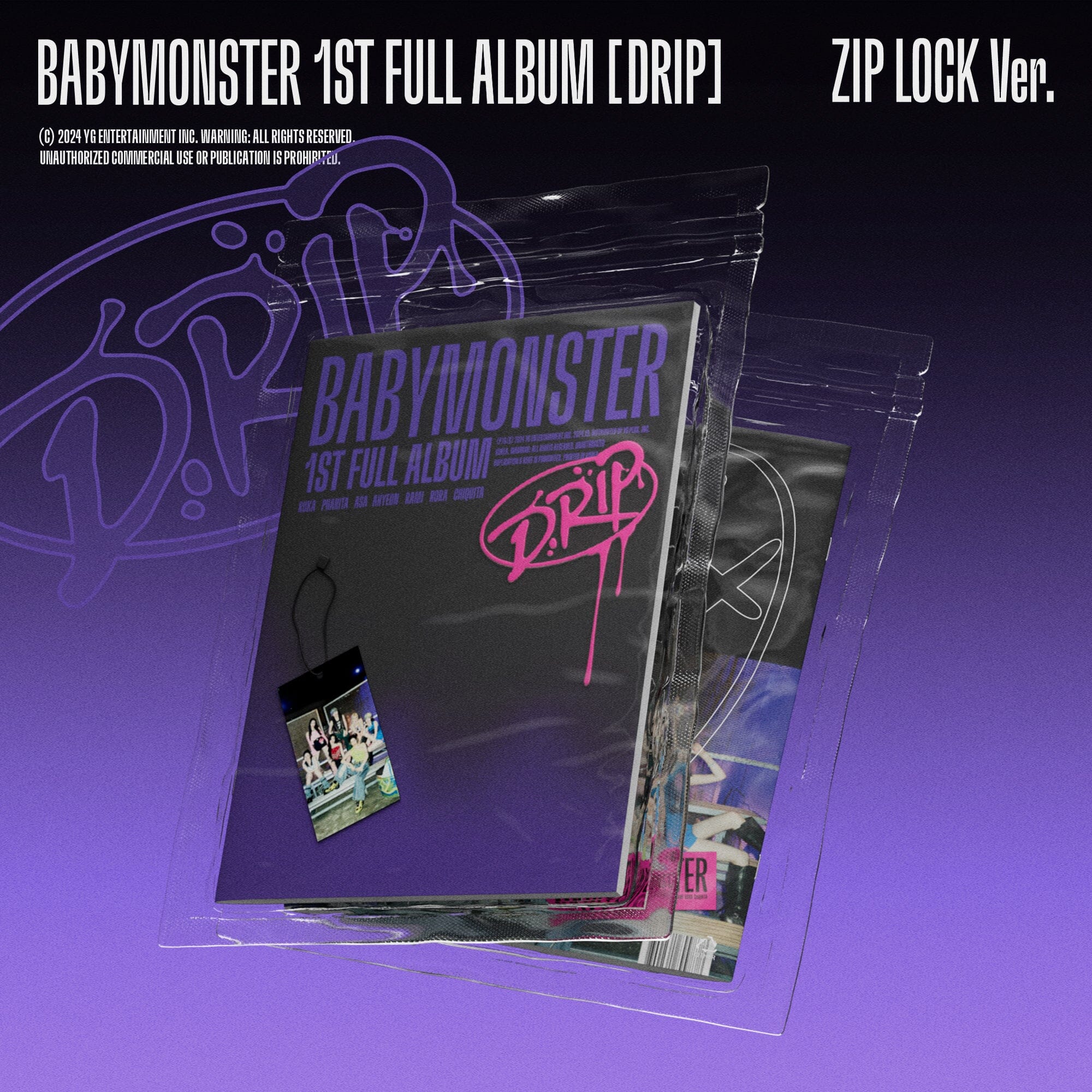 BABYMONSTER - DRIP (ZIP LOCK VER.) Nolae