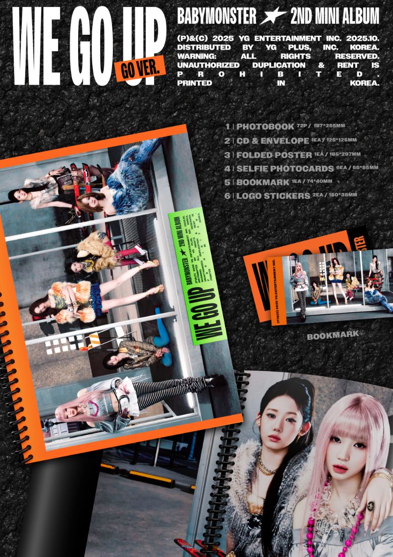 BABYMONSTER - WE GO UP + Weverse Gift Nolae