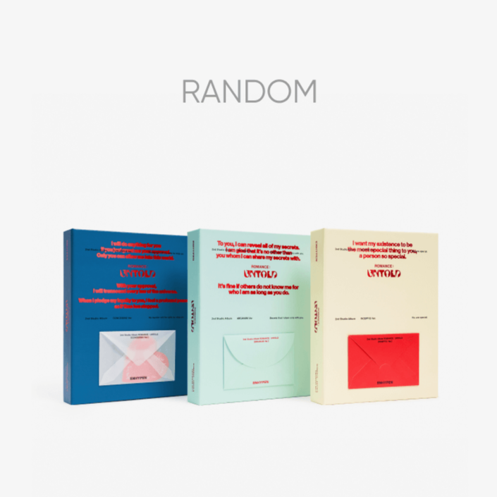 ENHYPEN - ROMANCE : UNTOLD (2ND STUDIO ALBUM) + Weverse Gift