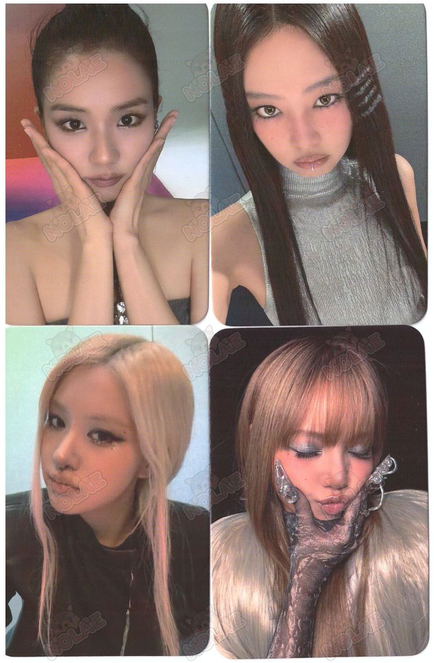 BLACKPINK - DEADLINE - DEAR MY MUSE SELFIE PHOTOCARD Nolae
