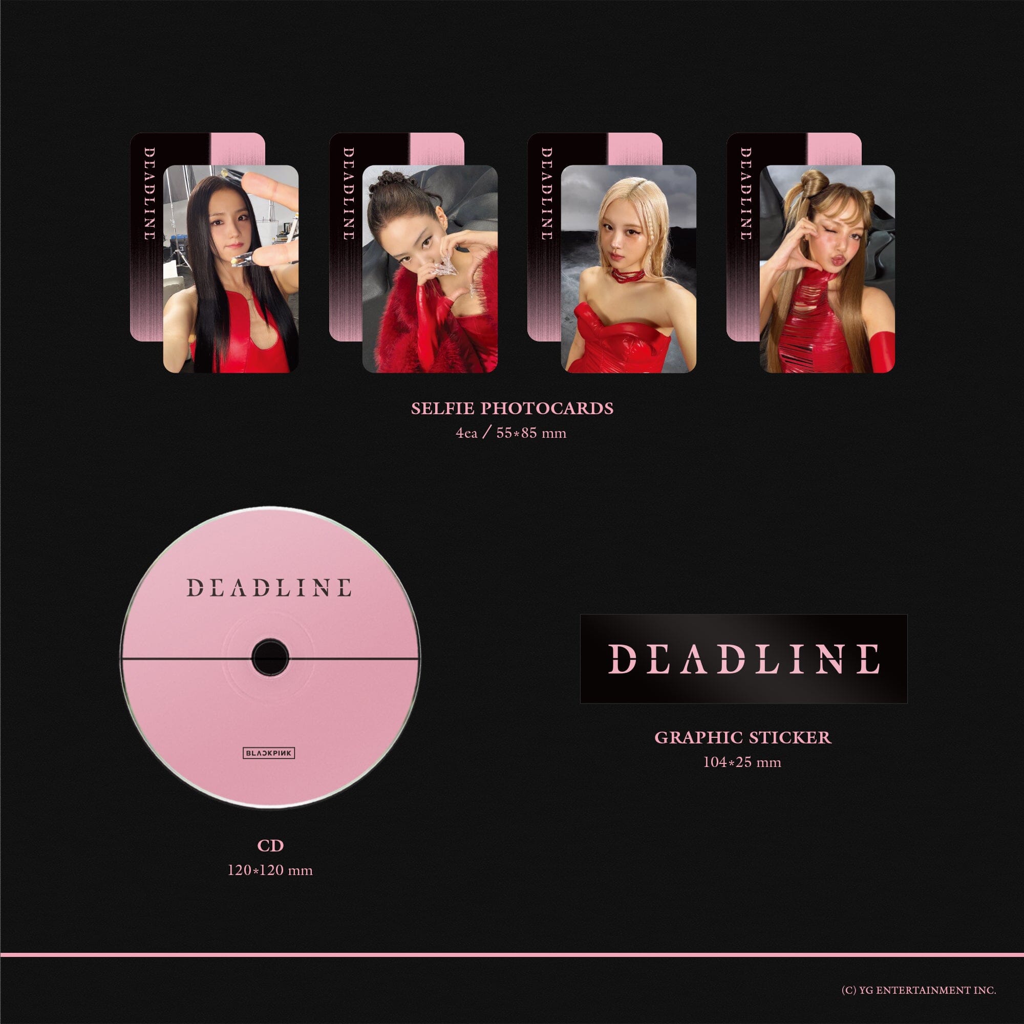 BLACKPINK - DEADLINE + YG SELECT Gift
