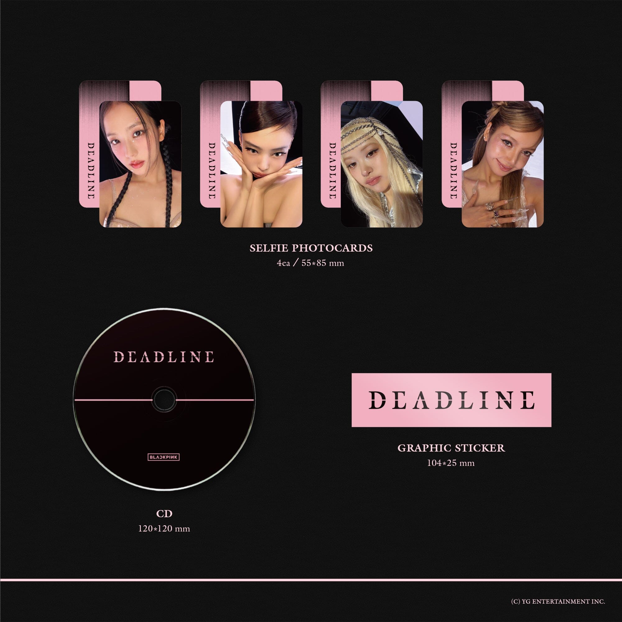 BLACKPINK - DEADLINE + YG SELECT Gift
