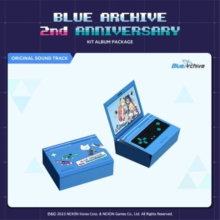 BLUE ARCHIVE - 2ND ANNIVERSARY OST (KIT ALBUM PACKAGE) Nolae