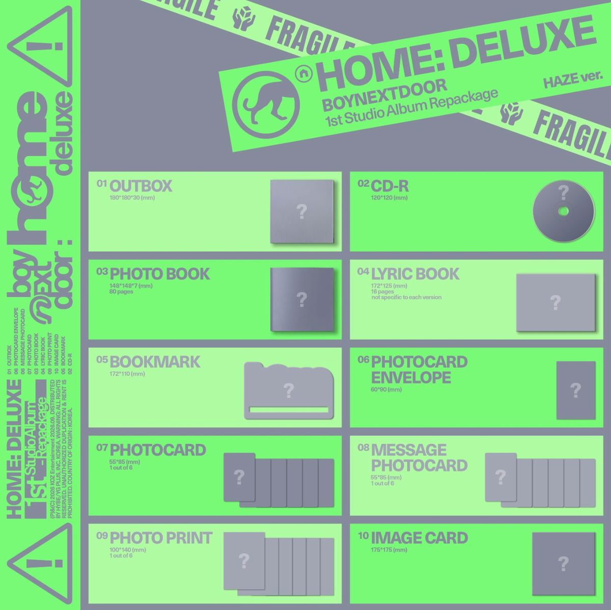 BOYNEXTDOOR - HOME : DELUXE + Apple Music Gift Nolae